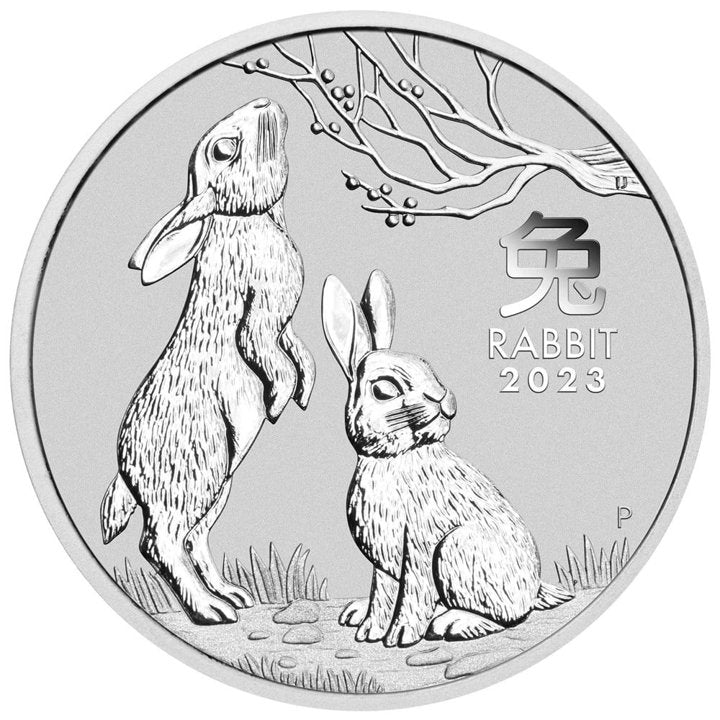 Australia: Perth Mint Lunar III - Year of the Rabbit 5 oz