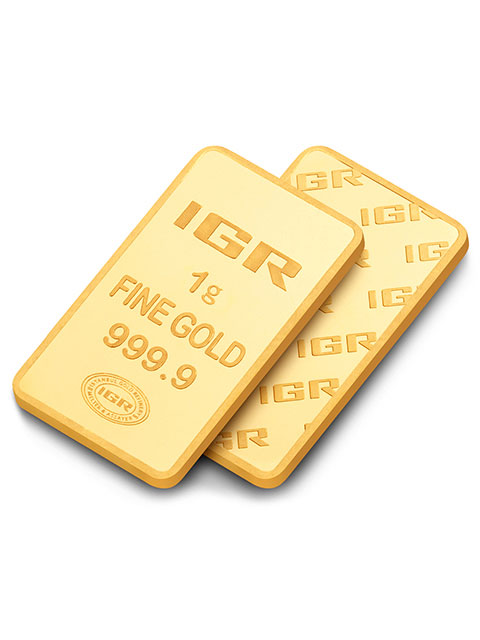 Gold IGR 1 Gram Bar – Metal Market Asia