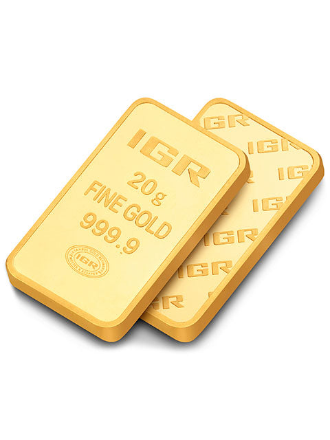 IGR Gold Bar - 20 Gram – Metal Market Asia