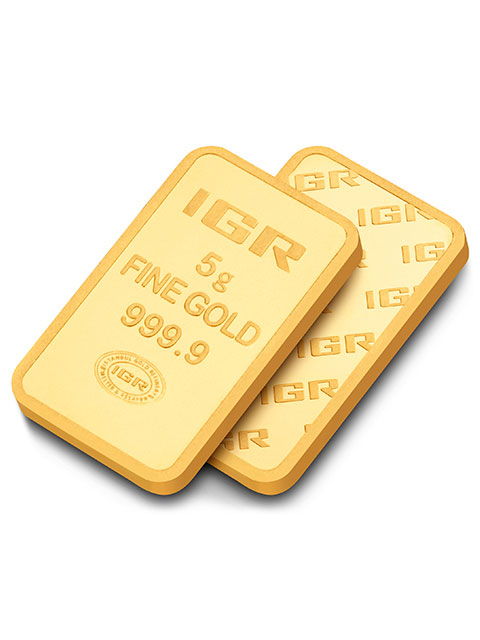5 Gram IGR Gold Bar