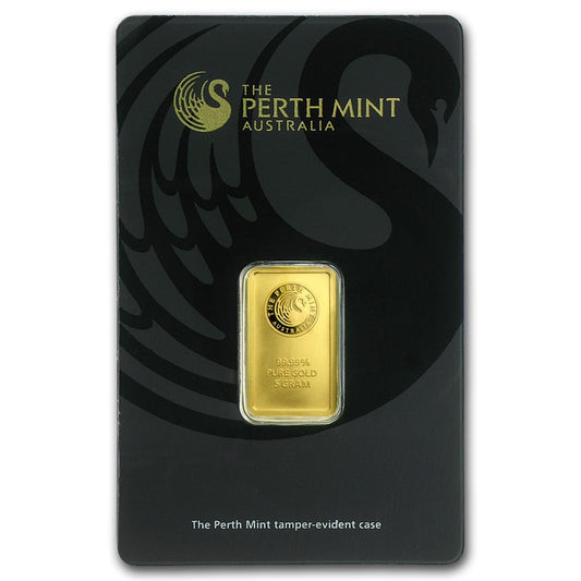 Perth Mint Gold Bar - 5 Gram