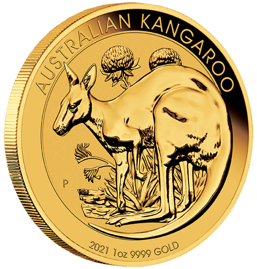 Australian Kangaroo 1 oz Gold Coin 2021
