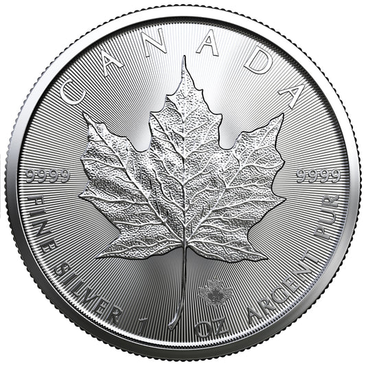 Canadian Maple Leaf 1oz silver Coin 2023