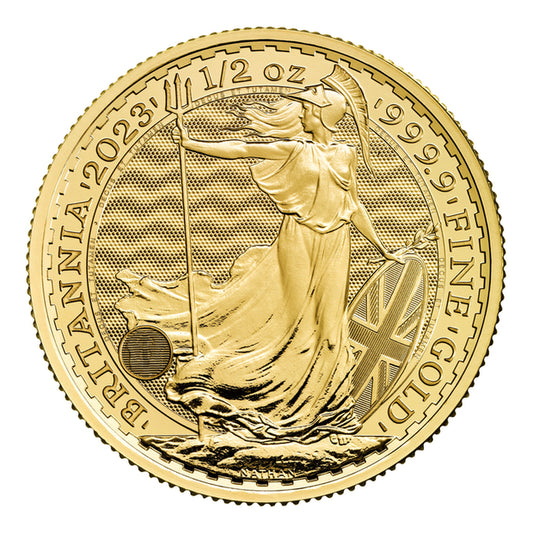 UK: Britannia - King Charles III 1/2 oz Gold 2023