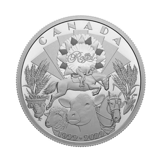 Canada: Moments to Hold - 100th Anniversary Royal Agricultural Winter Fair 2 oz Silver 2022 Proof