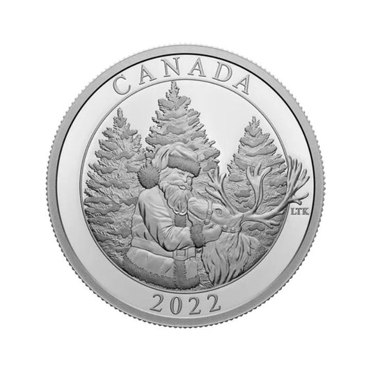Canada: The Magic of the Season $50 Silver 2022 Proof