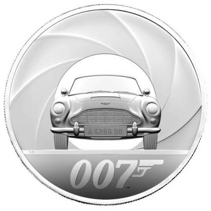 James Bond 007 10oz Silver 2021 Proof Special Issue