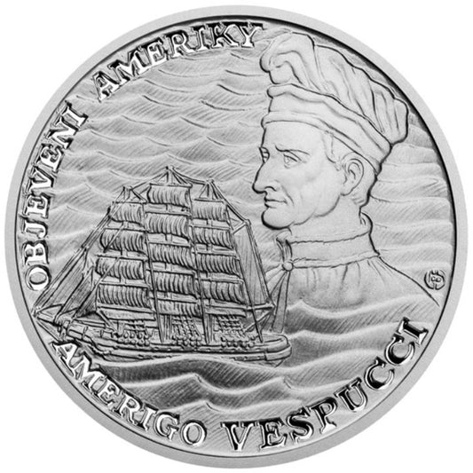 Niue: Discovery of America - Amerigo Vespucci $2 Silver 2022 Proof