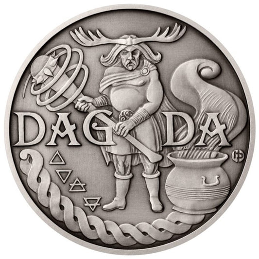 Niue: Universal Gods - Dagda 5oz Silver 2022