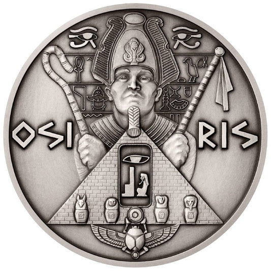 Niue: Universal Gods - Osiris 5 oz Silver 2022