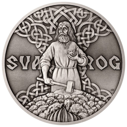 Niue: Universal Gods - Svarog 5 oz Silver 2022