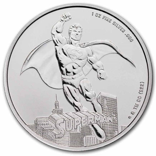 Samoa: DC Comics - Superman 1 oz Silver 2023