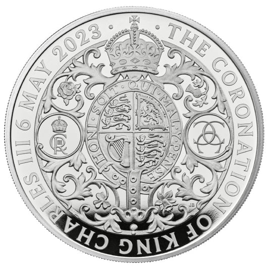 UK: The Coronation of His Majesty King Charles III 1 oz Silver 2023 Proof