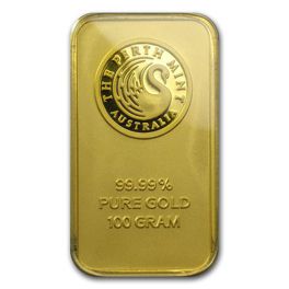 The Perth Mint: 100g LBMA Gold Bar