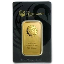 The Perth Mint: 100 Grams LBMA Gold Bar