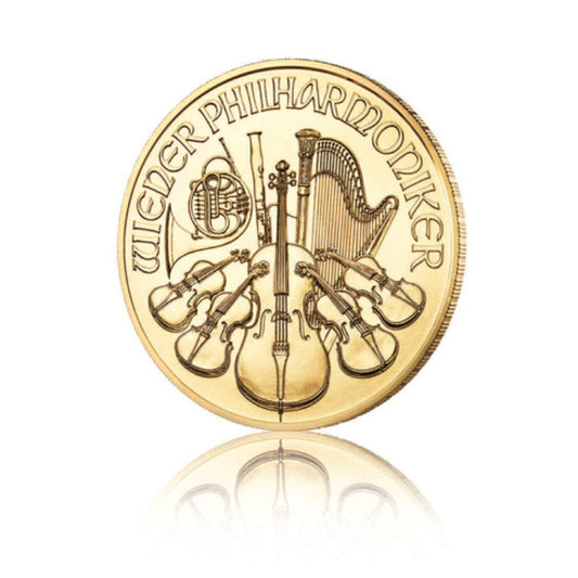 Vienna Philharmonic 1/10 oz Gold  Coin 2023