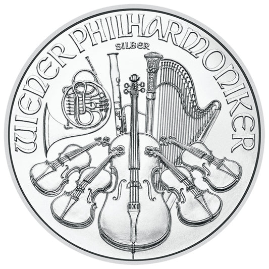 Austria: Vienna Philharmonic 1oz silver  Coin 2023