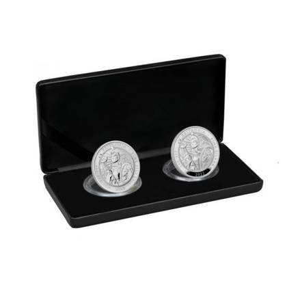 UK: Set of 2 Britannia Silver 2022 Proof coins